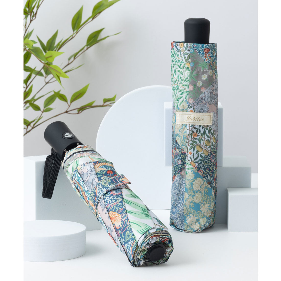 ジュビリー Jubilee UVカット 晴雨兼用 自動開閉 折りたたみ日傘 UPF40+ (その他3) その他3