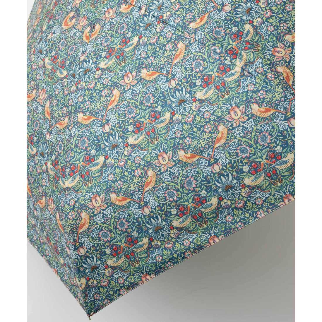 ジュビリー Jubilee 日傘 UPF50+ 98% UVカット ウィリアムモリス柄 晴雨兼用 軽量コンパクト 折りたたみ