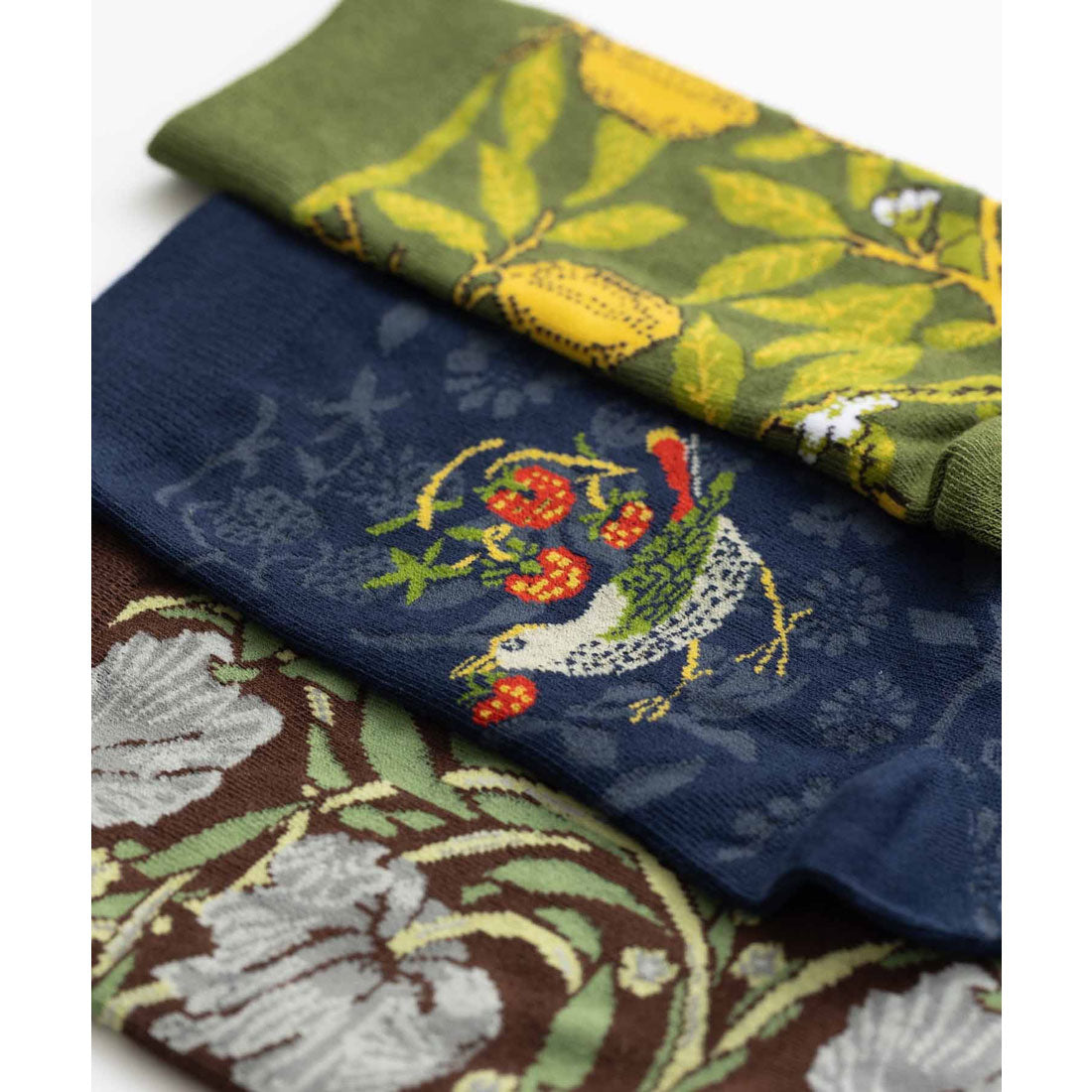 ジュビリー Jubilee ウィリアムモリス柄 バンブーソックス デザインアソート 竹の消臭効果 (その他1) その他1