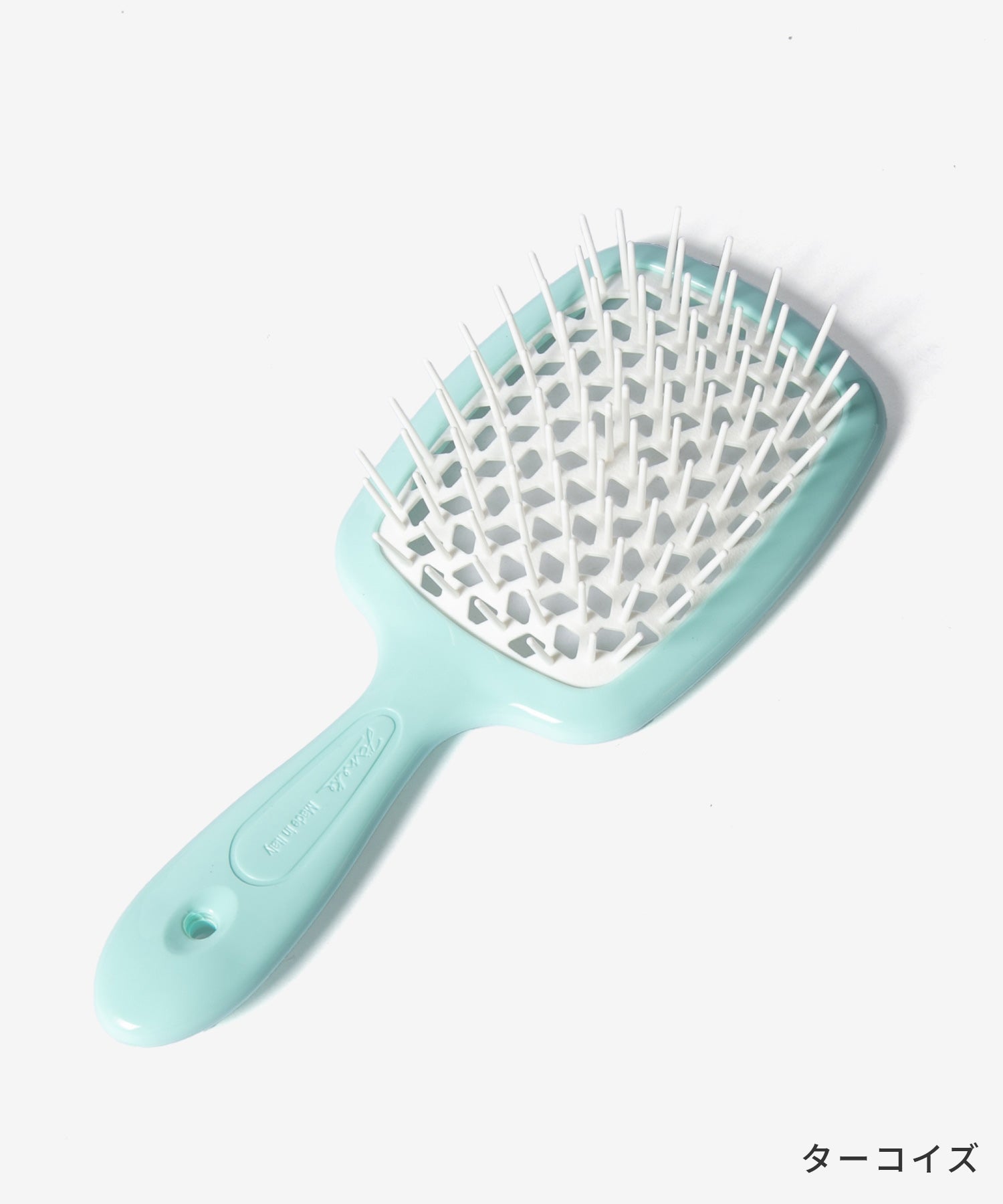 ヤネケ Janeke ヤネケ JANEKE THE ORIGINAL SUPERBRUSH ITALIAN PATENT ヘアブラシ 93SP226TSE 93SP226GIA 93SP226ARA レディース ヘアケア (TURQUOISE/ターコイズ) TURQUOISE/ターコイズ