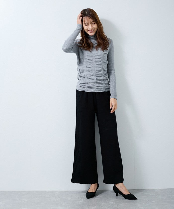 ジャイロ JAYRO シャリングギャザーニットプルオーバー R31 536 (シロ) シロ