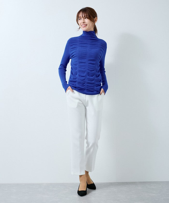 ジャイロ JAYRO シャリングギャザーニットプルオーバー R31 536 (シロ) シロ