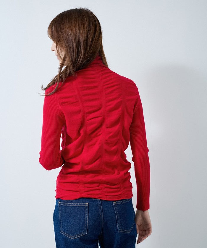 ジャイロ JAYRO シャリングギャザーニットプルオーバー R31 536 (シロ) シロ