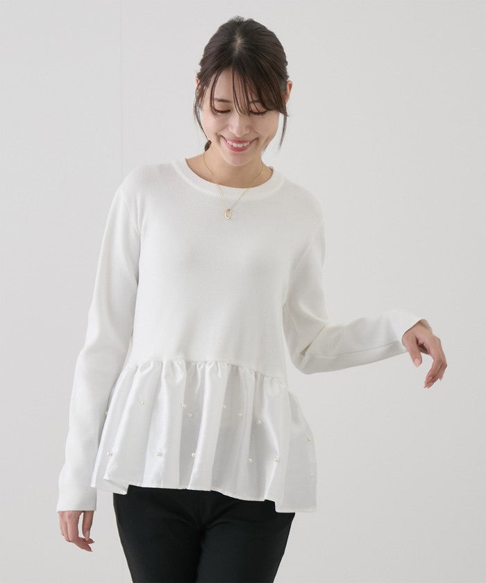 ジャイロ JAYRO 裾切替フリルプルオーバー