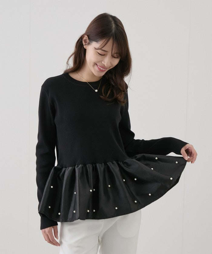 ジャイロ JAYRO 裾切替フリルプルオーバー