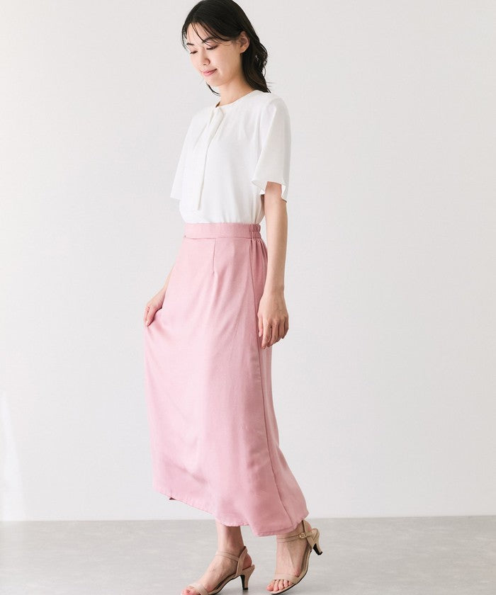 ジャイロ JAYRO 前ボウタイ半袖ブラウス (コン) コン