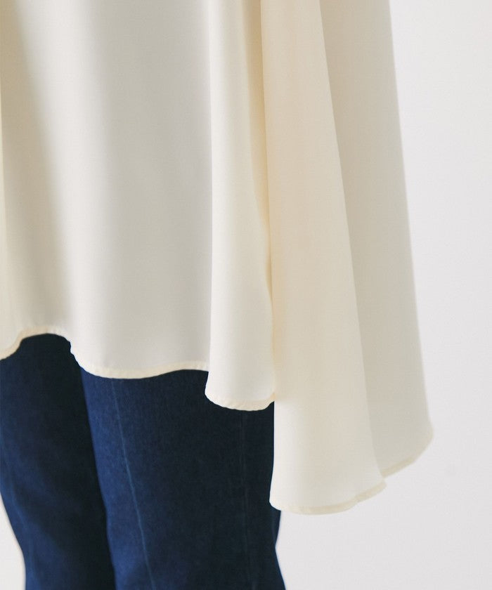 ジャイロ JAYRO Aラインチュニックブラウス (グリーン1) グリーン1