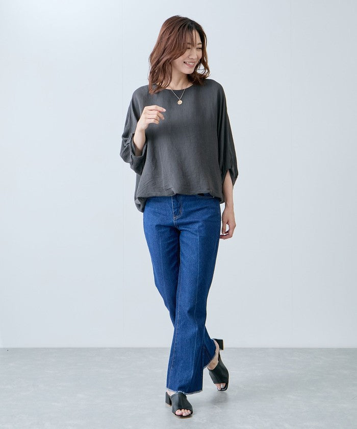 ジャイロ JAYRO バルーンブラウス (グレー) グレー