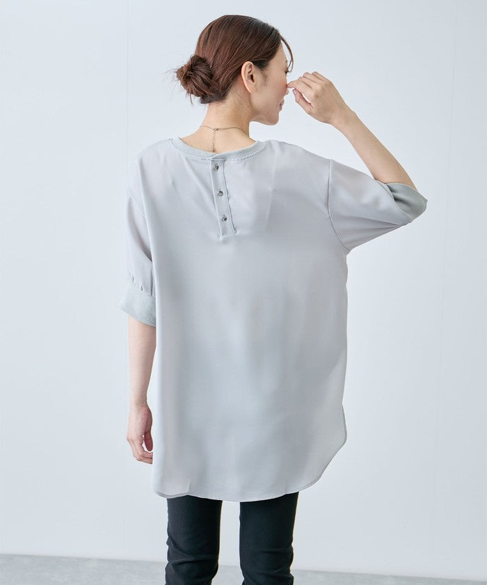 ジャイロ JAYRO 2WAYボタン付きプルオーバー (グレー) グレー