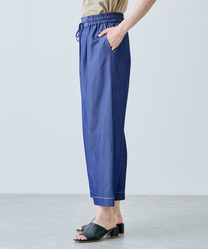 ジャイロ JAYRO デニムライクワイドパンツ (グレー) グレー