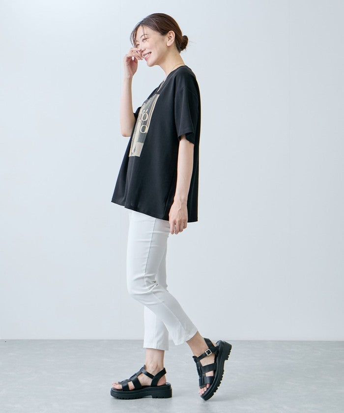 ジャイロ JAYRO フォトプリントTシャツ N12ー600A (ブラック) ブラック