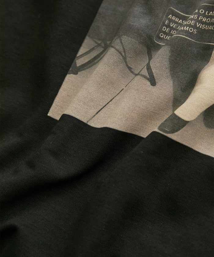 ジャイロ JAYRO フォトプリントTシャツ N12ー600A (ブラック) ブラック