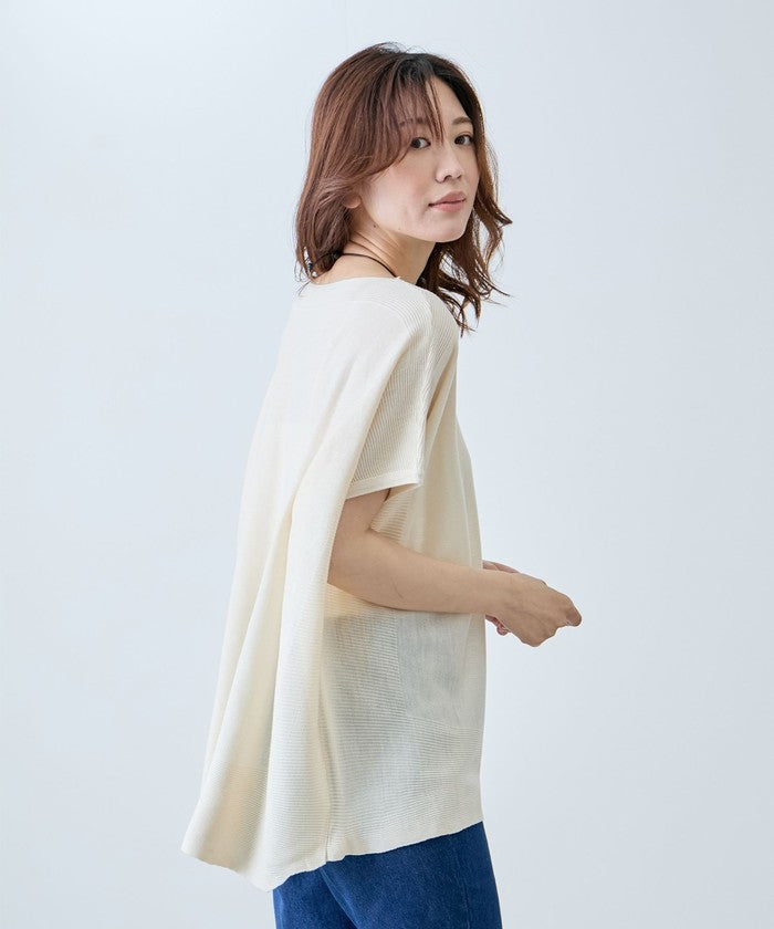 ジャイロ JAYRO ボートネックフレンチスリーブプルオーバー N12ー456 (ホワイト) ホワイト