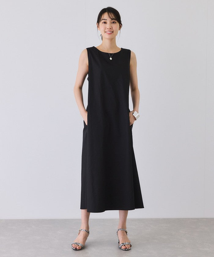 ジャイロ JAYRO ノースリーブフレアワンピース (ピンク) ピンク