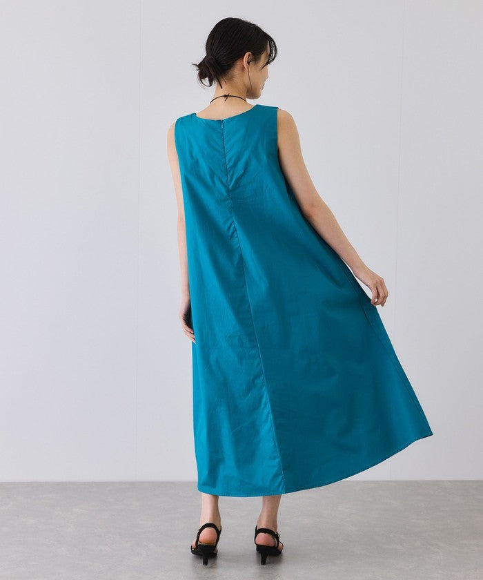 ジャイロ JAYRO ノースリーブフレアワンピース (ピンク) ピンク