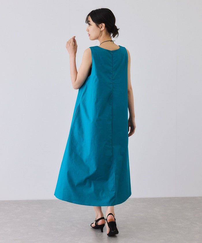 ジャイロ JAYRO ノースリーブフレアワンピース (ピンク) ピンク