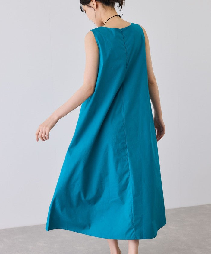 ジャイロ JAYRO ノースリーブフレアワンピース (ピンク) ピンク