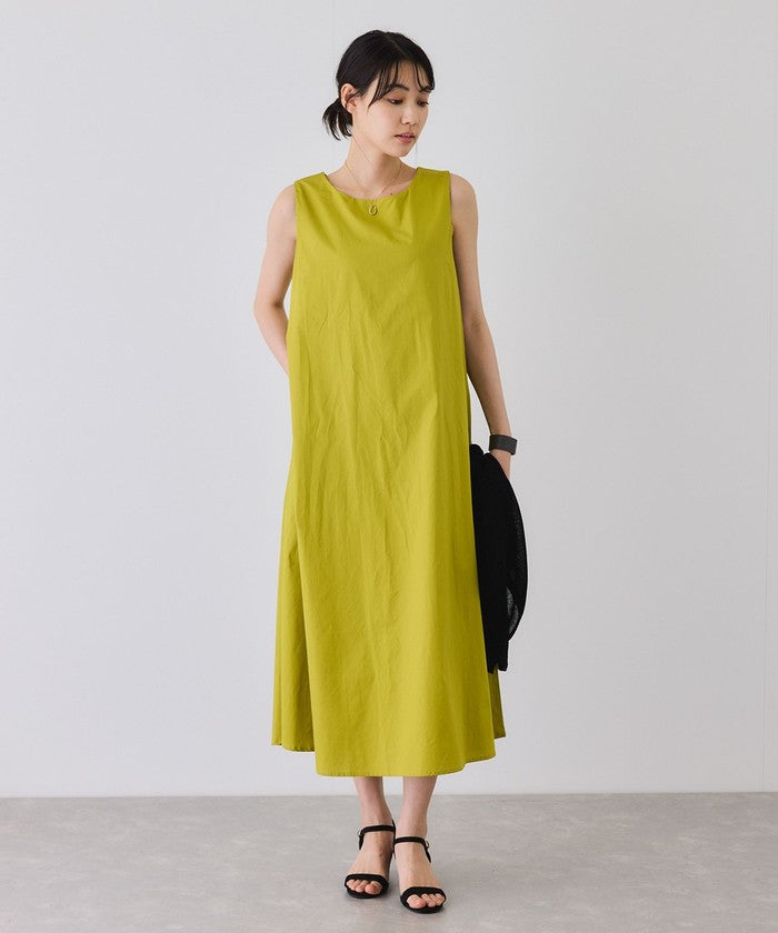 ジャイロ JAYRO ノースリーブフレアワンピース (ピンク) ピンク