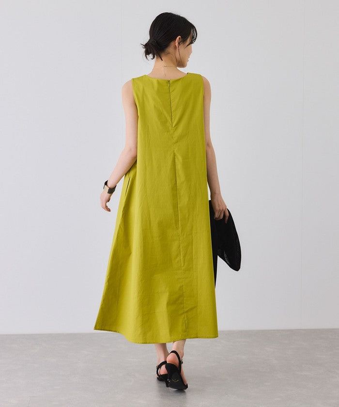 ジャイロ JAYRO ノースリーブフレアワンピース (ピンク) ピンク