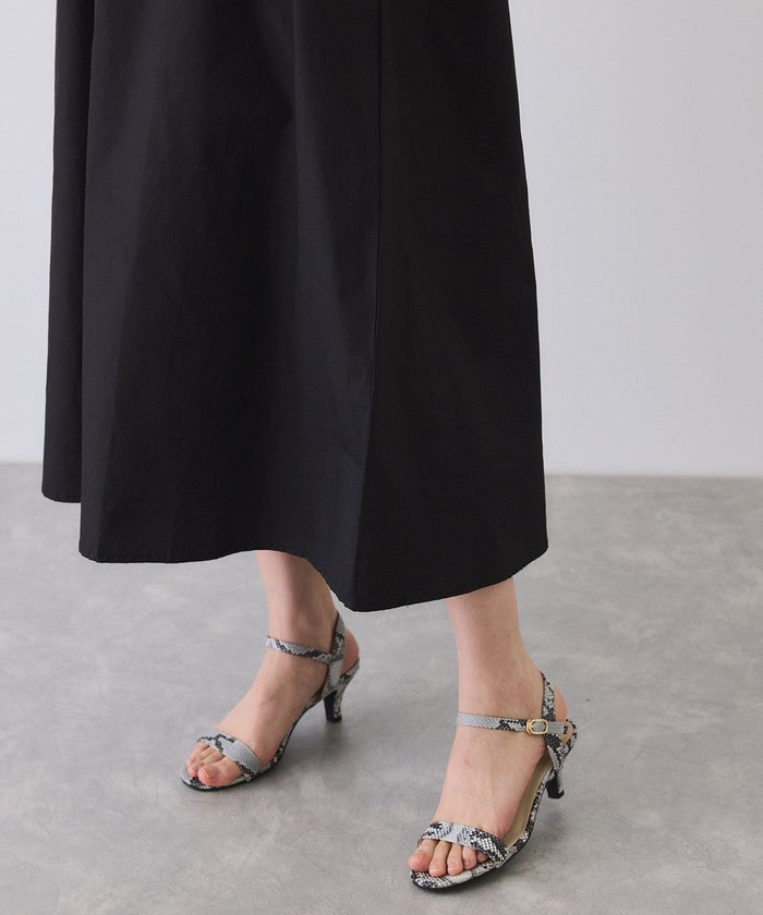 ジャイロ JAYRO ノースリーブフレアワンピース (ピンク) ピンク