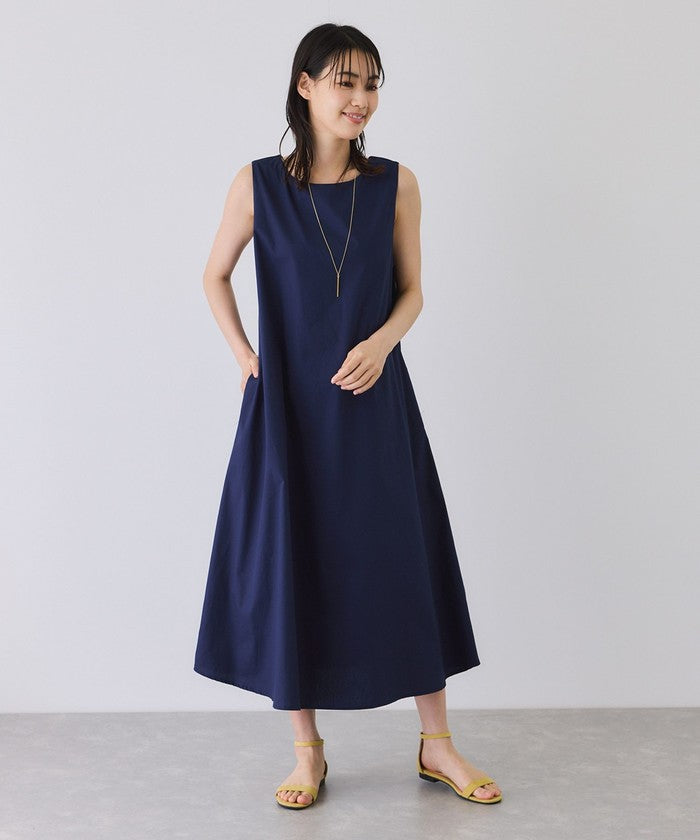 ジャイロ JAYRO ノースリーブフレアワンピース (コン) コン