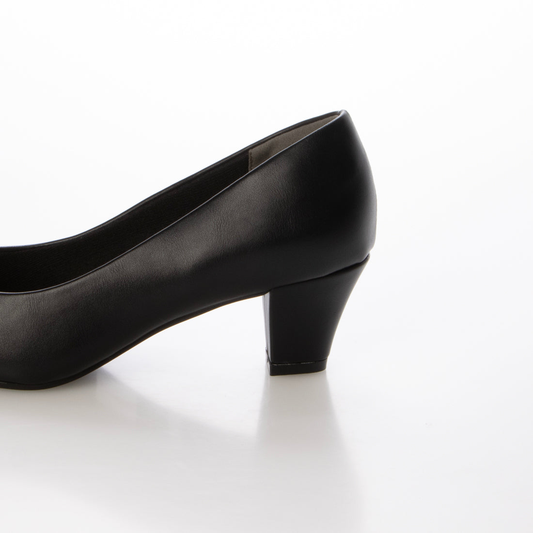 ジェリービーンズ JELLY BEANS レディースフワサラパンプス (BLK/PU) BLK/PU