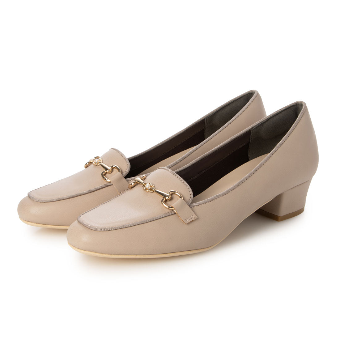 ジェリービーンズ JELLY BEANS レディースフワサラパンプス (PNK/BEG) PNK/BEG