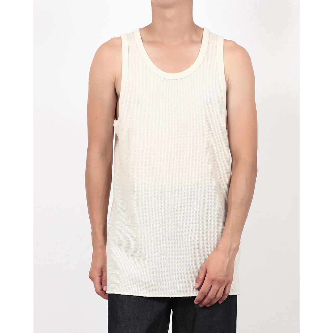 ジェーイーモーガン JEMORGAN JEMORGAN ジェイイーモーガン タンクトップ WAFFLE TANKTOP ワッフルタンクトップ (ナチュラル) ナチュラル