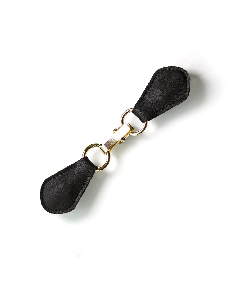 エクレボ exrevo ストールクリップ レザー 革 本革 シンプル ずれない ズレ防止 大判 カーディガン リング ストール クリップ ステッチ カバー付き 秋冬 母の日 ベルト,G.マグネットブラック