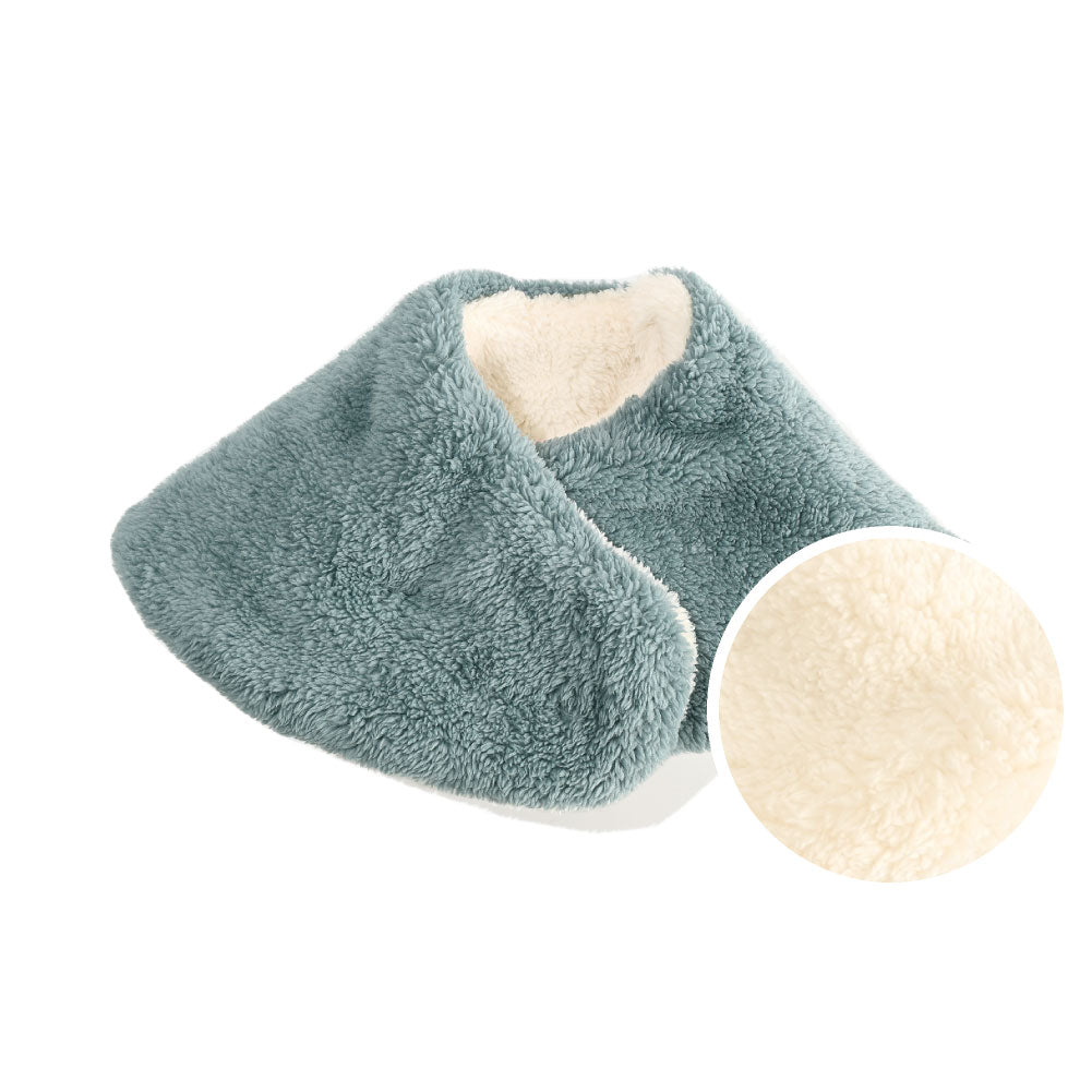 エクレボ exrevo 睡眠圍巾 雙面圍巾 披肩 暖活 用品 毛皮 保濕 圍脖 女士 兒童 祛寒 羊羔毛 假毛 秋冬