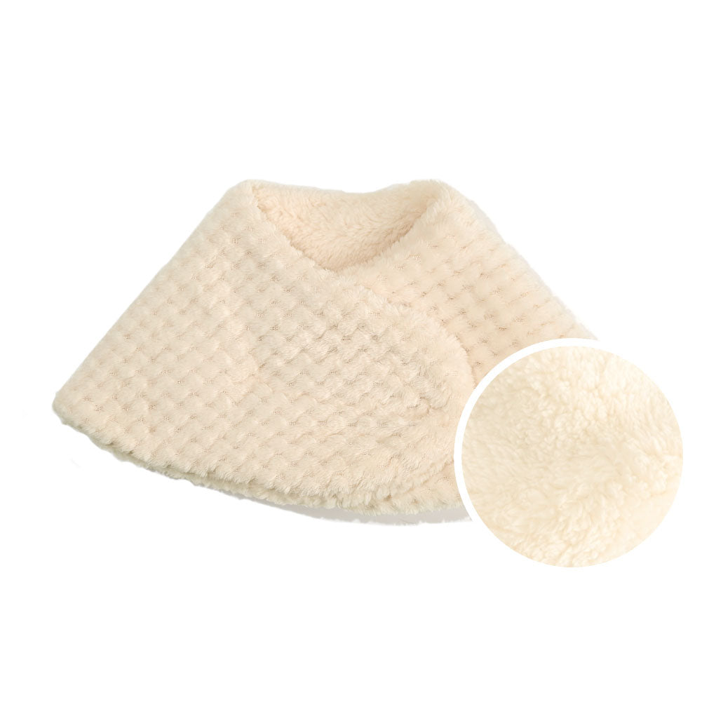 エクレボ exrevo 睡眠圍巾 雙面圍巾 披肩 暖活 用品 毛皮 保濕 圍脖 女士 兒童 祛寒 羊羔毛 假毛 秋冬