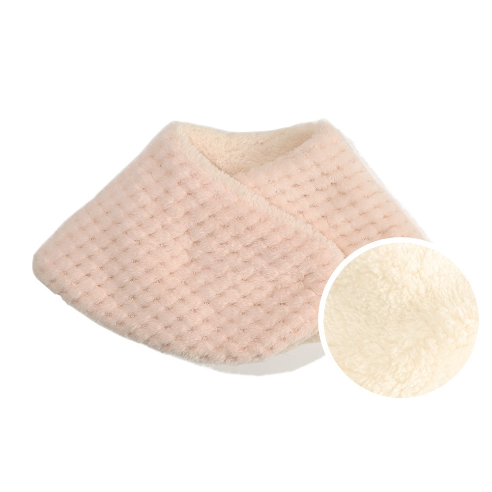 エクレボ exrevo 睡眠圍巾 雙面圍巾 披肩 暖活 用品 毛皮 保濕 圍脖 女士 兒童 祛寒 羊羔毛 假毛 秋冬