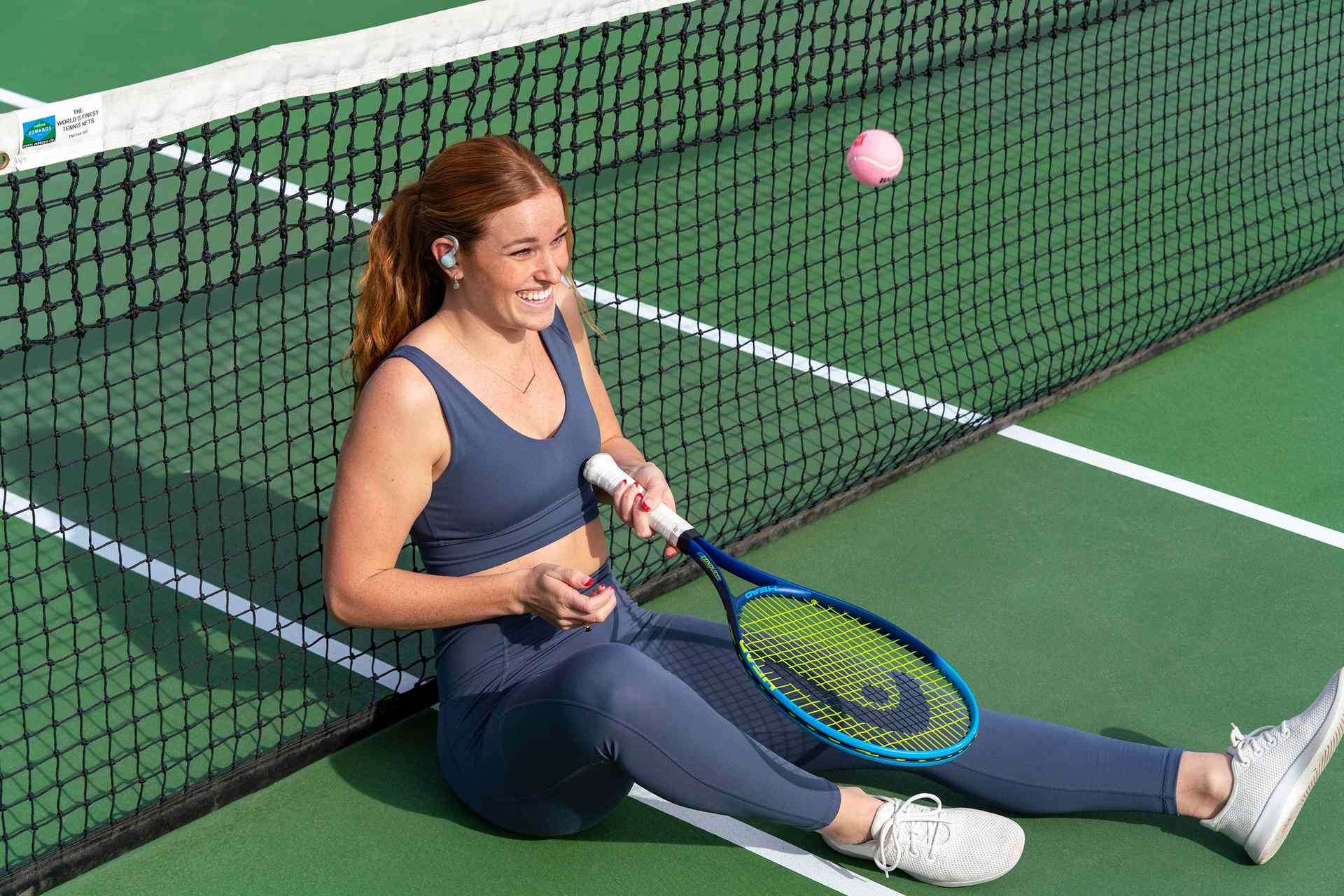 ジェイラブ JLab Go Sport+ ランニング イヤホン スポーツ 耳掛け 防水 ワイヤレスイヤホン Bluetooth 最大35時間再生 外部音取り込み【返品不可商品】 (Light Blue) Light Blue