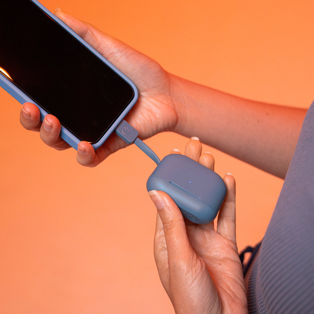 ジェイラブ JLab Go Pop+ ワイヤレスイヤホン コンパクト 小さい 通勤 ジム 家事 リモート【返品不可商品】 (Slate) Slate