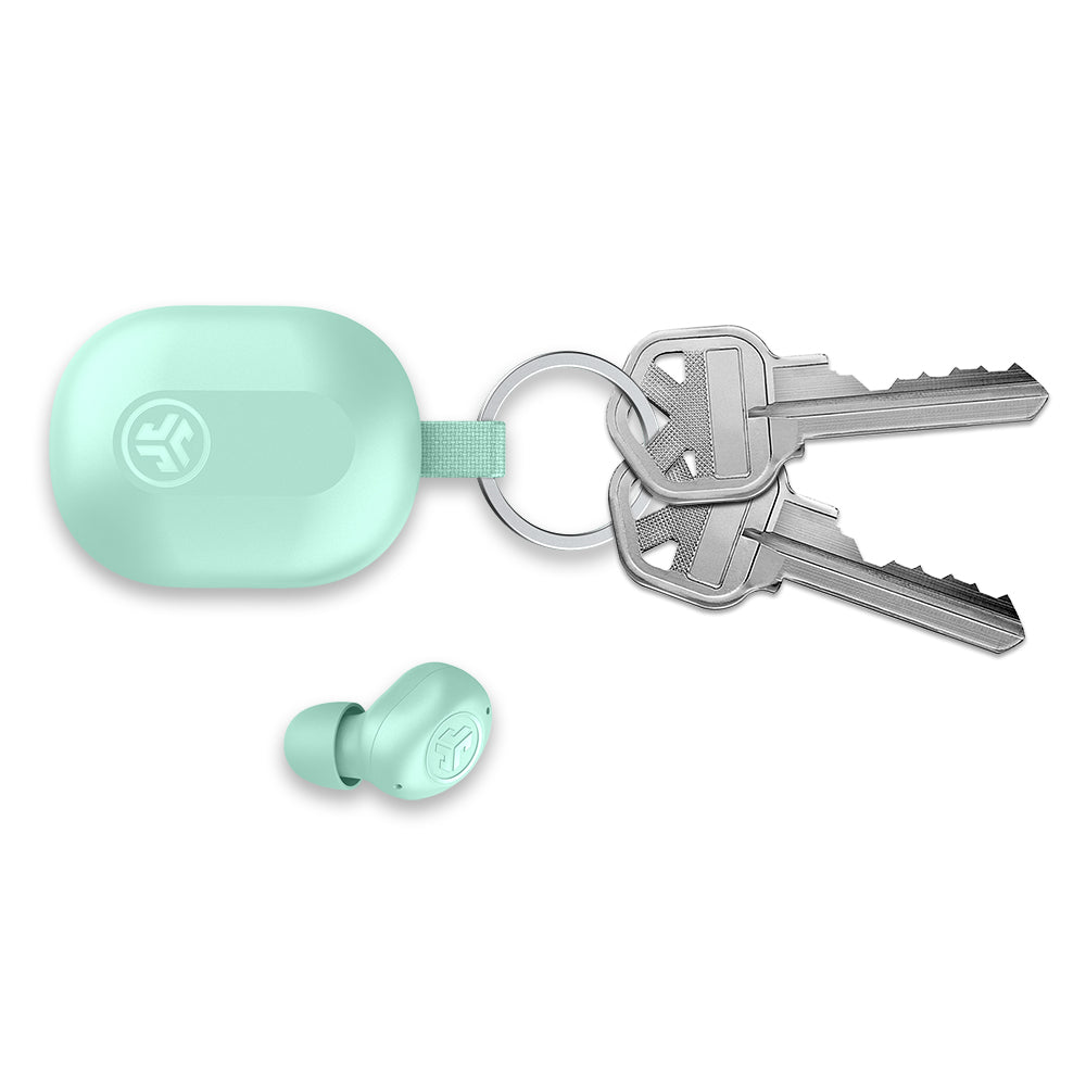 ジェイラブ JLab JBuds Mini イヤホン Bluetooth 寝ながらイヤホン ワイヤレス iPhone 小さいイヤホン ワイヤレスイヤホン マイク付きイヤホン おしゃれ 落ちにくい 痛くない【返品不可商品】 (Mint) Mint