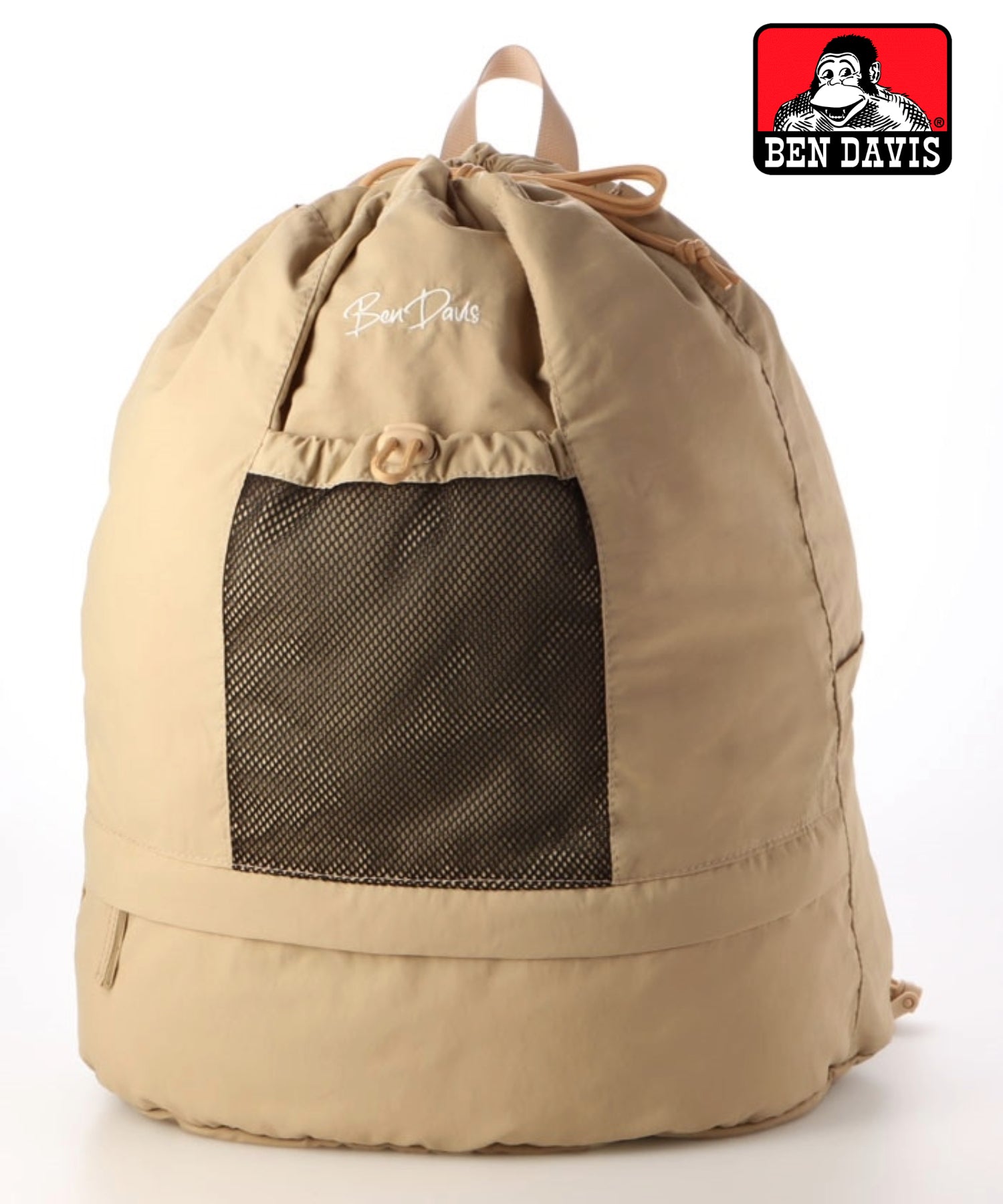 ジーンズメイト JEANS MATE 【BENDAVIS】ナイロン ストリング デイバッグ (ベージュ) ベージュ