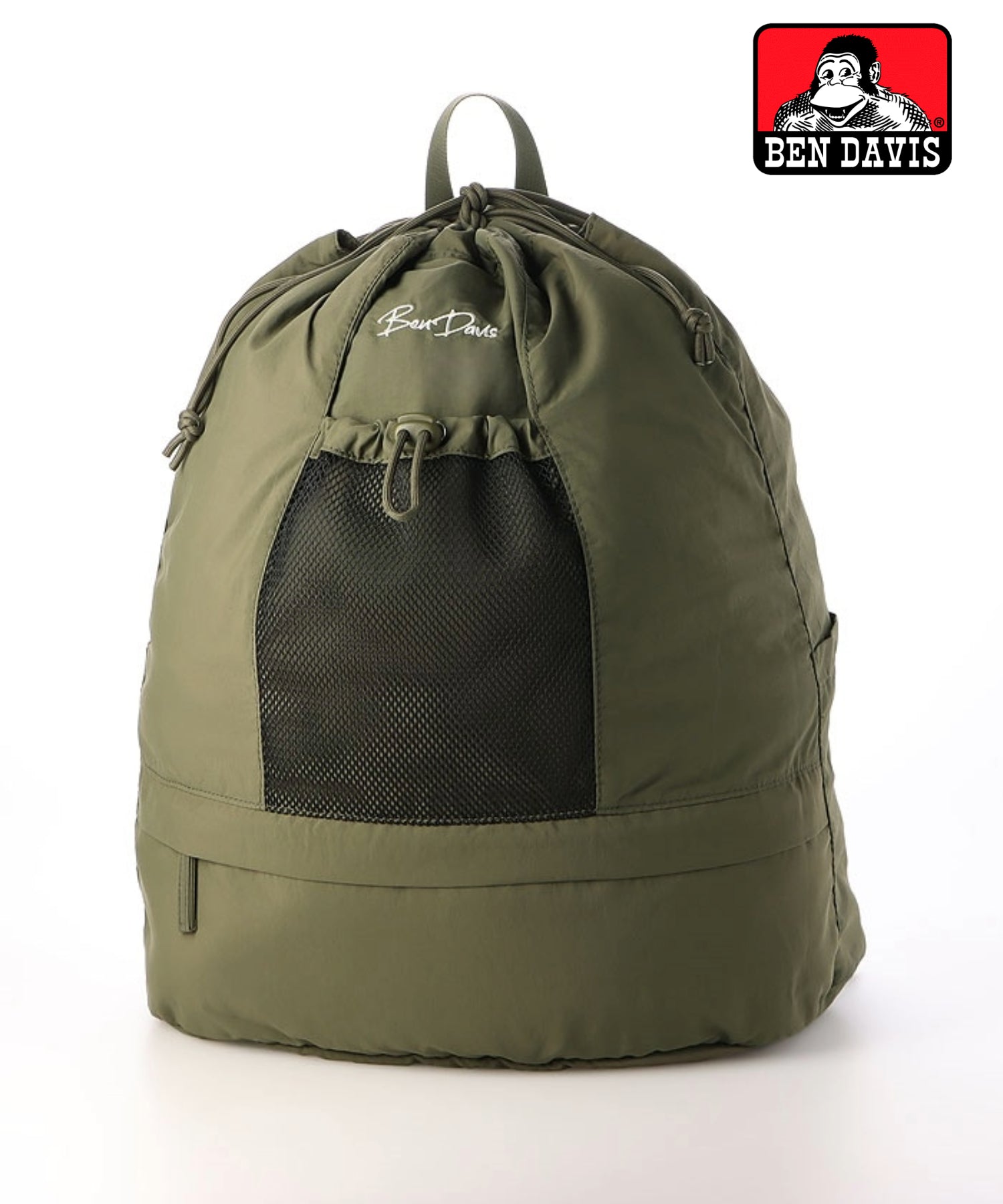 ジーンズメイト JEANS MATE 【BENDAVIS】ナイロン ストリング デイバッグ (カーキ) カーキ