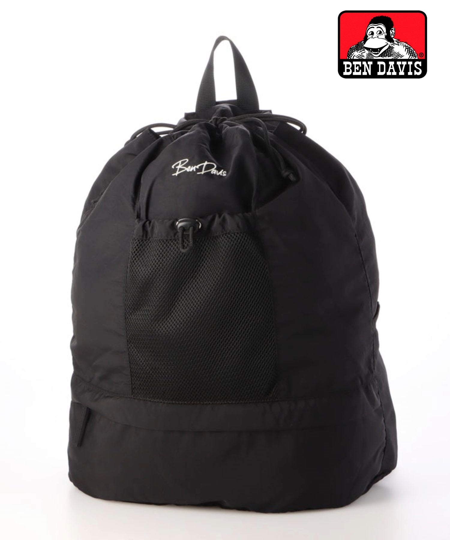 ジーンズメイト JEANS MATE 【BENDAVIS】ナイロン ストリング デイバッグ (ブラック) ブラック