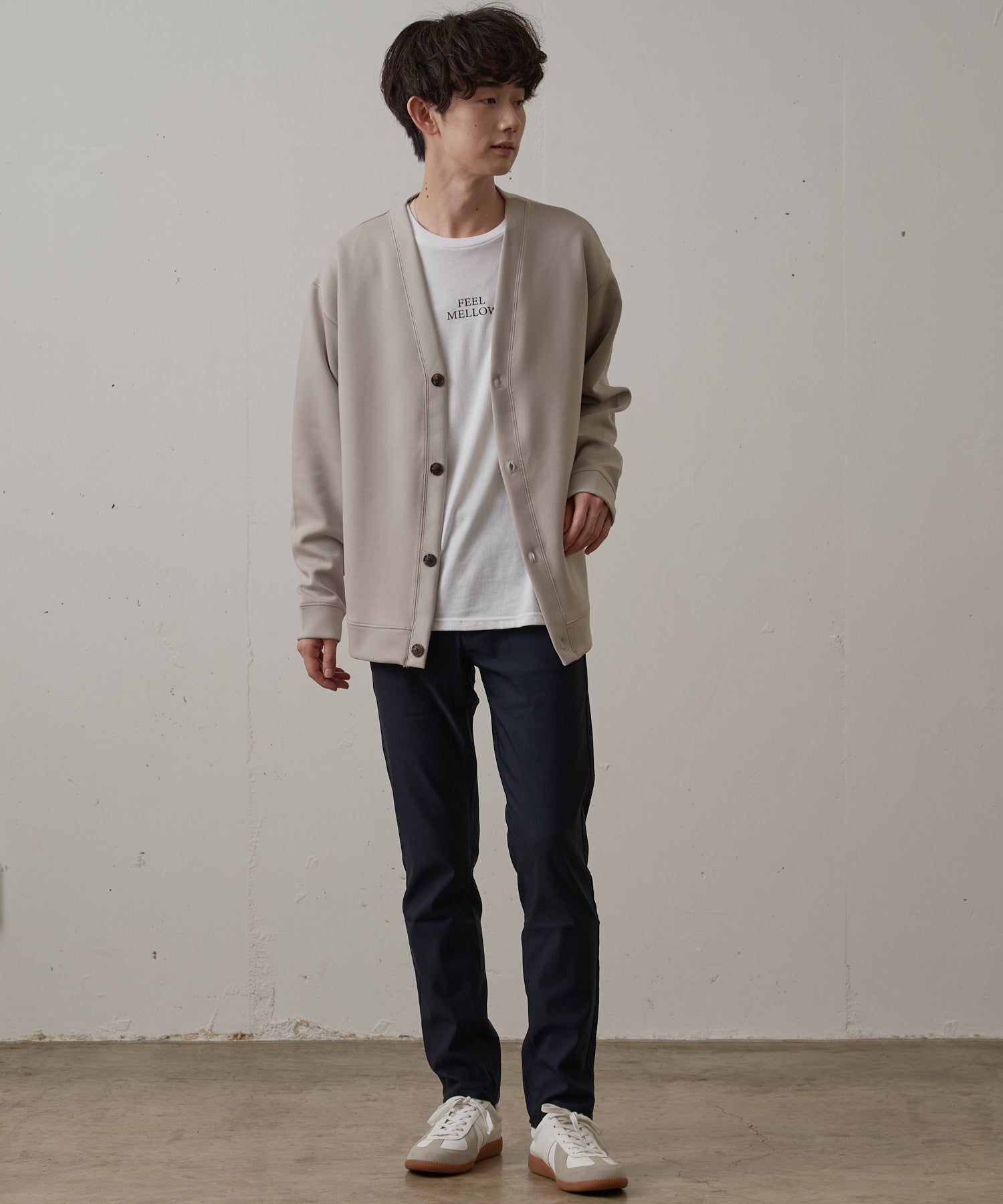 ジーンズメイト JEANS MATE 【BLUE STANDARD】極ストレッチ スーパーストレッチ スリムテーパード パンツ 美脚パンツ ビジカジ (ブラック) ブラック