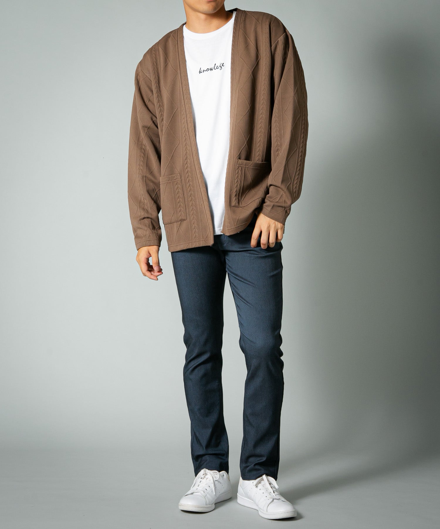 ジーンズメイト JEANS MATE 【BLUE STANDARD】極ストレッチ スーパーストレッチ スリムテーパード パンツ 美脚パンツ ビジカジ (ブラック) ブラック