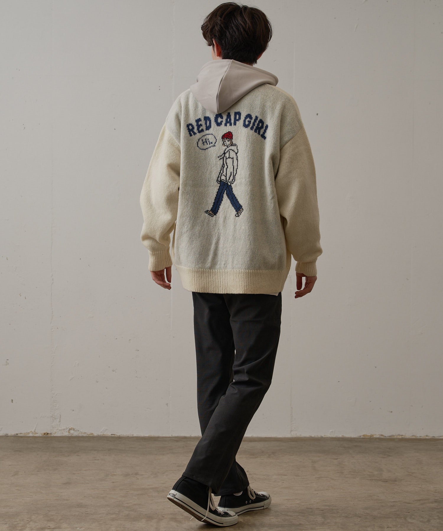 ジーンズメイト JEANS MATE 【BLUE STANDARD】極ストレッチ スーパー ストレッチ スリム テーパード トラウザー 暖パンツ 冬パンツ 美脚パンツ ビジカジ (ライトグレー) ライトグレー