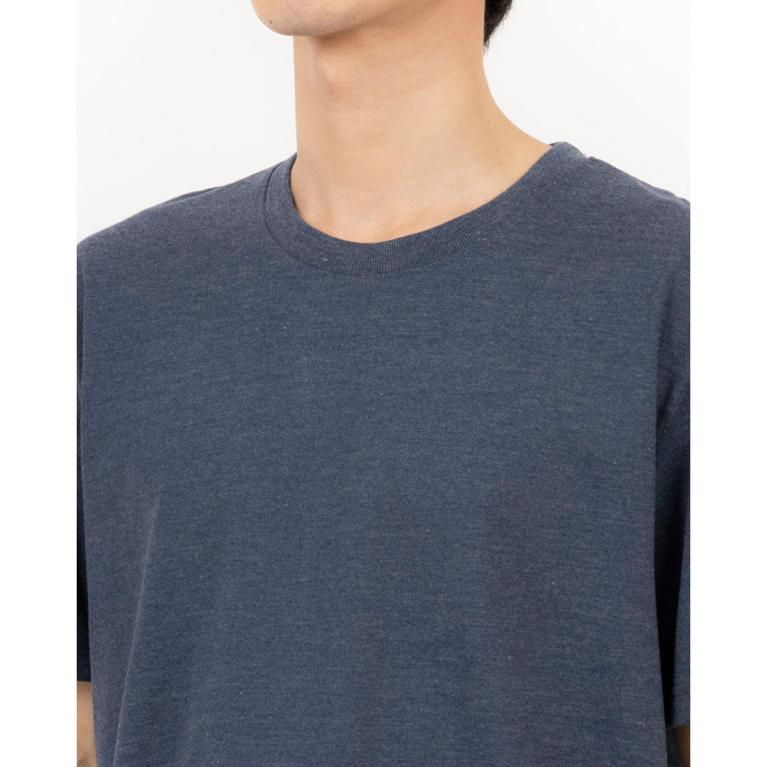 ジーンズメイト JEANS MATE ZERO STAIN クルーネック Tシャツ 汗染み目立ちにくい (ブルー) ブルー
