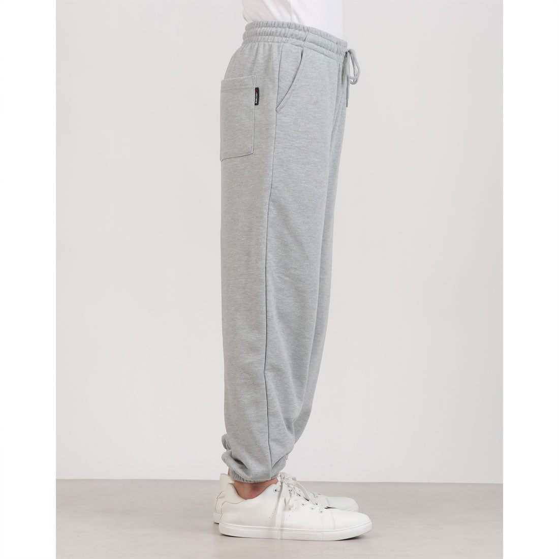 ジーンズメイト JEANS MATE SAVIER NY ロゴ スウェットパンツ (モクグレー) モクグレー