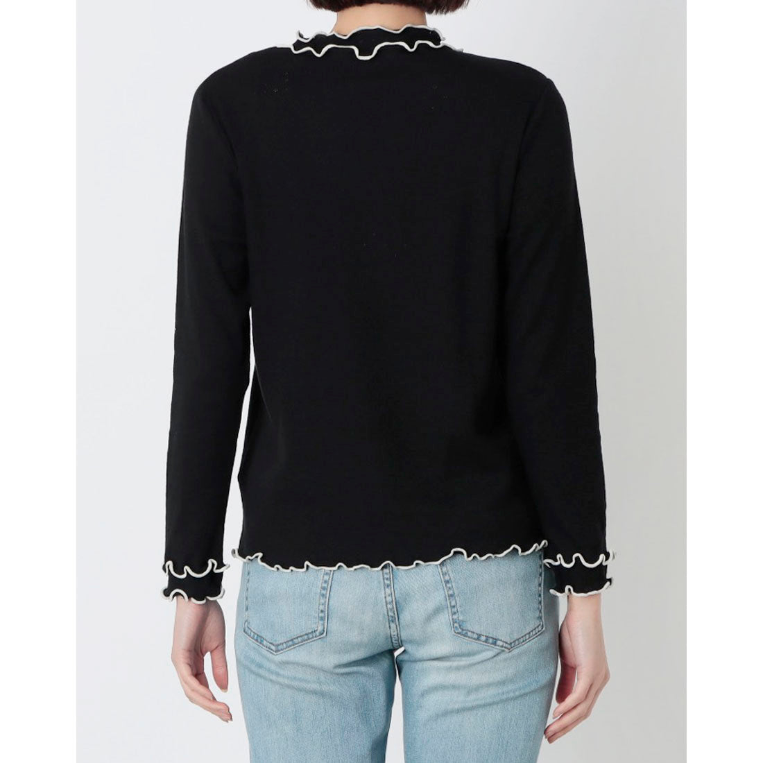 ジーンズメイト JEANS MATE ハイネック メロウPO C-FORT POINT (モクグレー) モクグレー