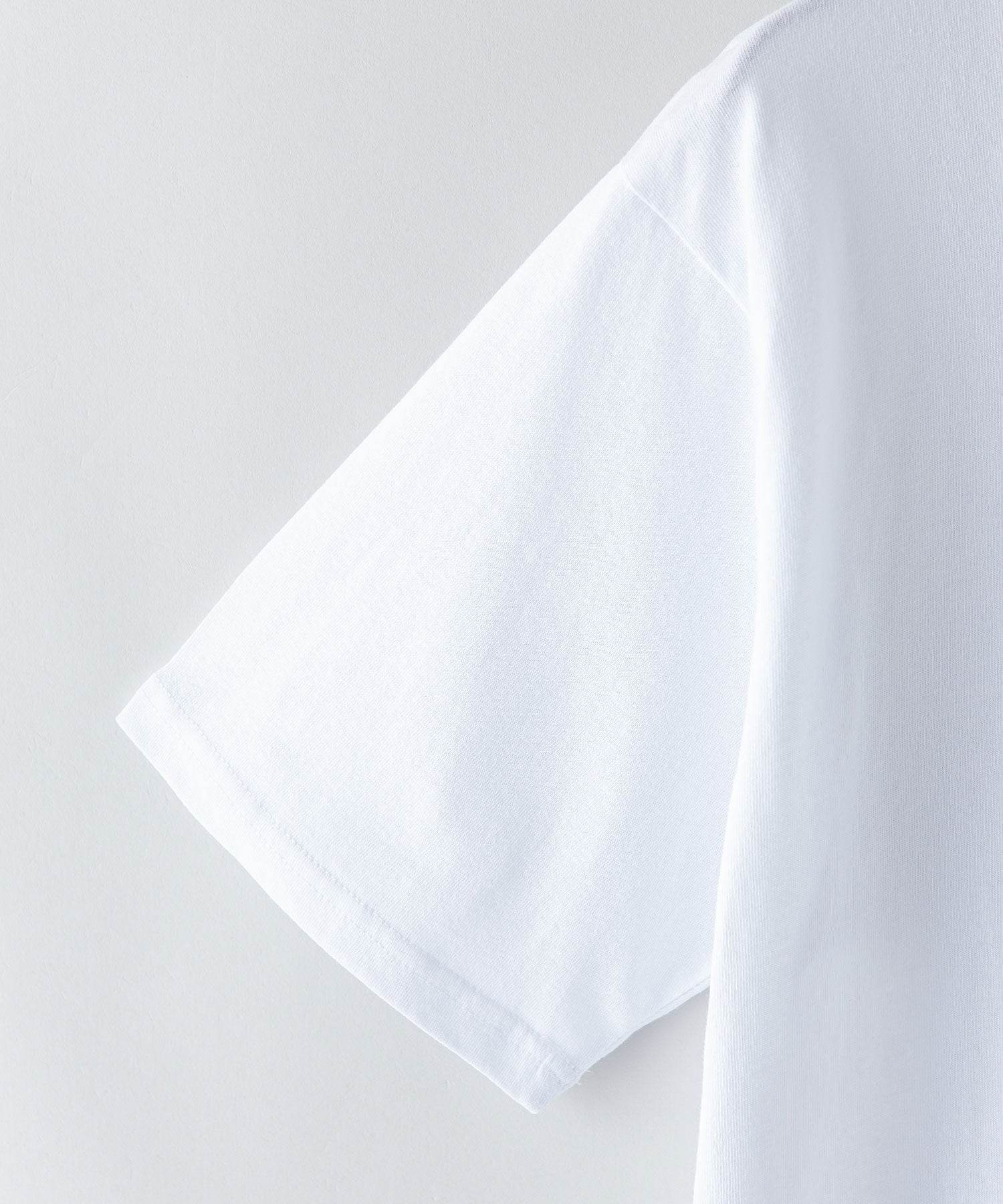 ジーンズメイト JEANS MATE 【CONVERSE】シューズ 刺繍 ワンポイント Tシャツ (オフホワイト) オフホワイト