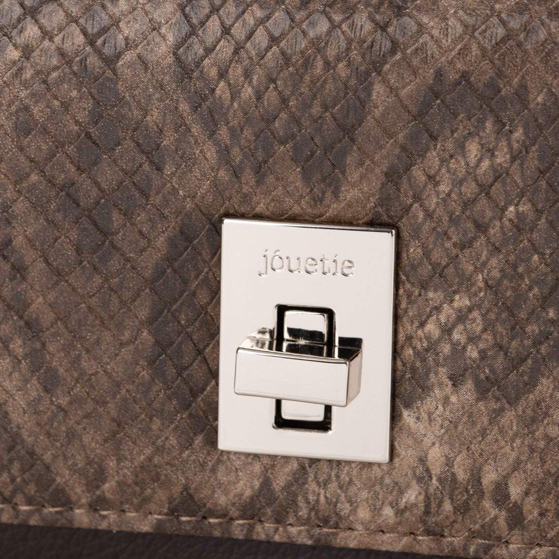 ジュエティ jouetie 回転金具 三つ折りミドル財布 (DBRN/PYT) DBRN/PYT