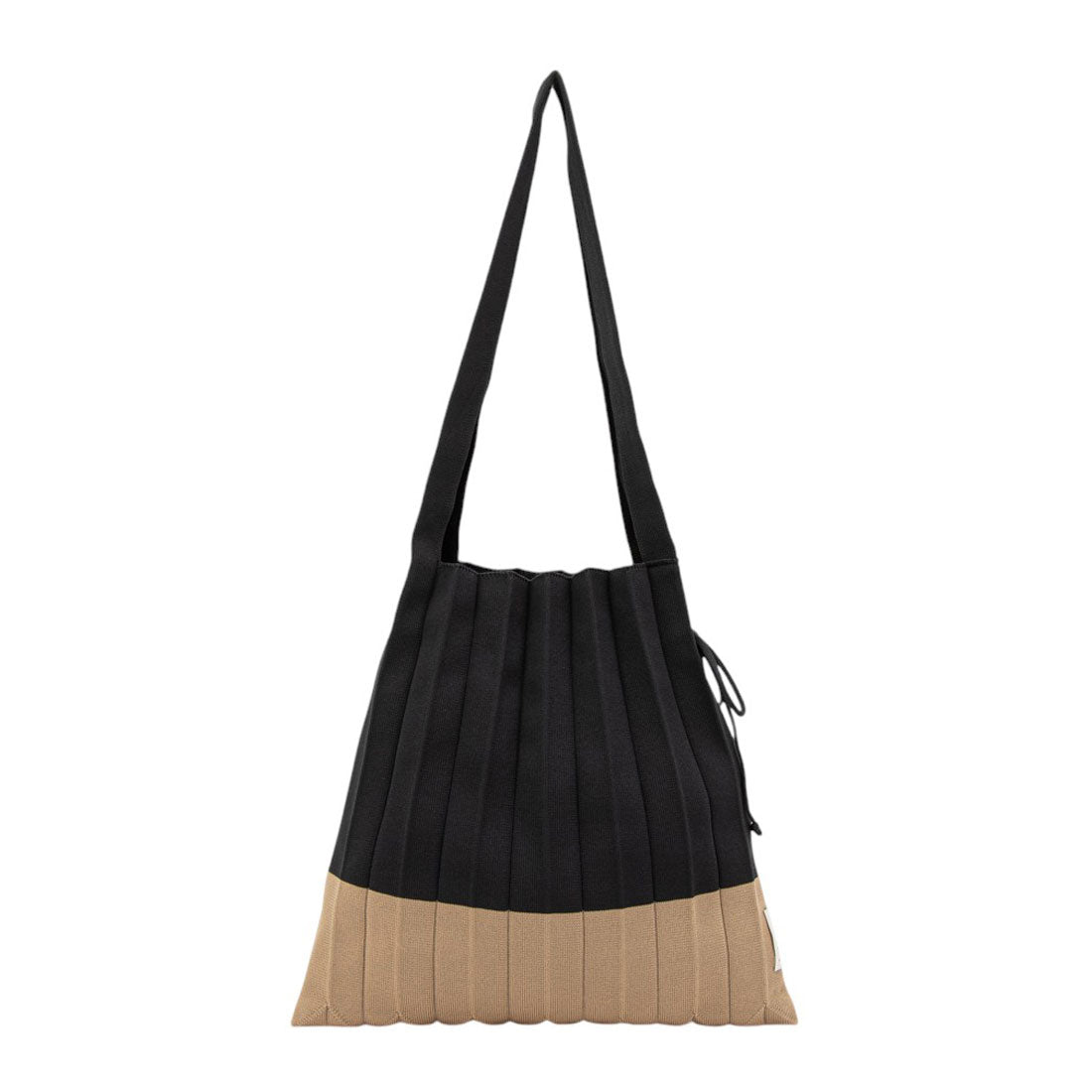 ジョセフアンドステイシー JOSEPH AND STACEY ラッキープリーツニットミックス(M) (ピュアブラック) ピュアブラック