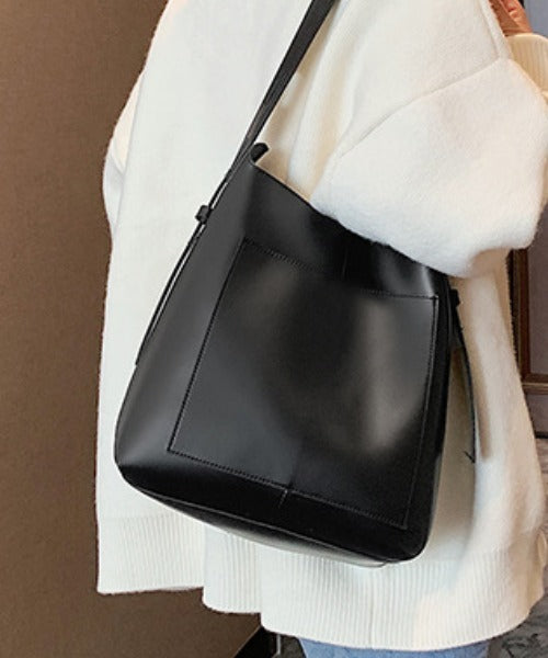 リバランス REBALANCE PUレザーバッグ ショルダー トート,B