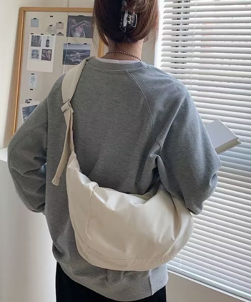 リバランス REBALANCE 斜めがけショルダーバッグ 幅広ショルダーひも 幅広ショルダーベルト