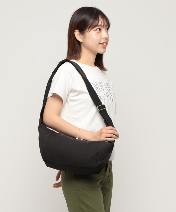 リバランス REBALANCE 斜めがけショルダーバッグ 幅広ショルダーひも 幅広ショルダーベルト